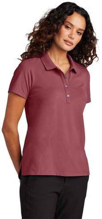 Mercer+Mettle Women's 5.5-ounce 55/40/5 Cotton/Poly/Spandex Stretch Pique Short Sleeve Polo